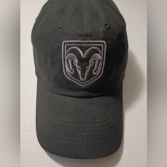 Dodge Ram Black Grey Men's Women's Unisex Adjustable Velcro Baseball Hat Cap - Picture 2 of 6